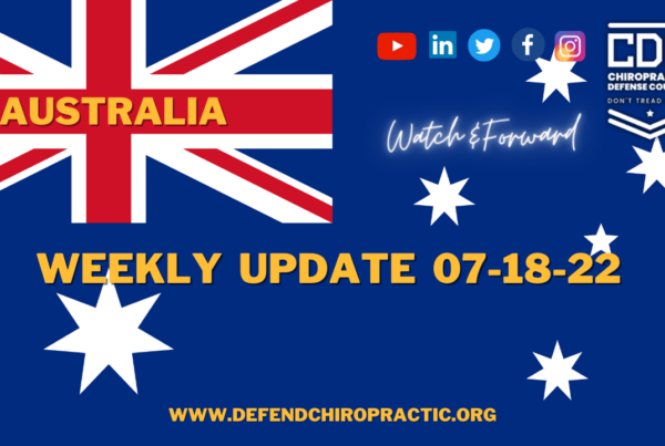 Breaking Legal News for Chiropractors & Allied Health Professionals