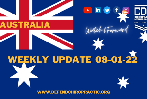 Watch Breaking Legal News for Australian Chiropractors & Allied Health Professionals!