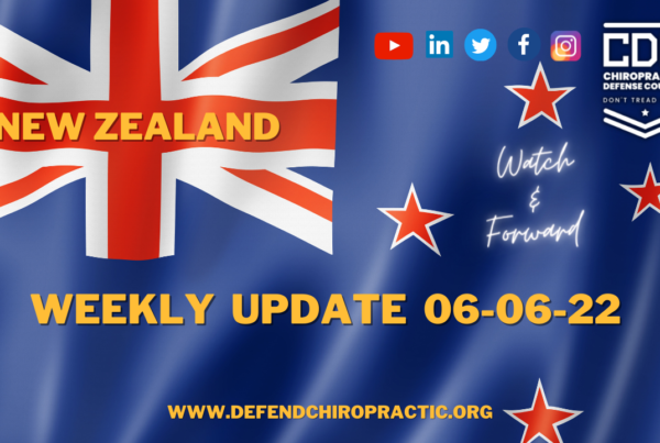 Breaking Legal News for Chiropractors & Allied Health Professionals