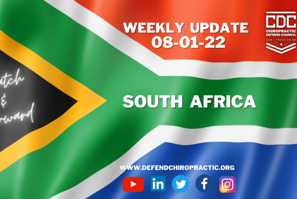 Breaking Legal News for South African Chiropractors & Allied Health Professionals